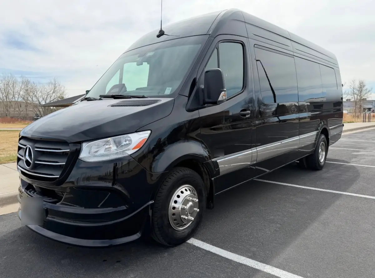 Edwards 13 passenger black executive Sprinter